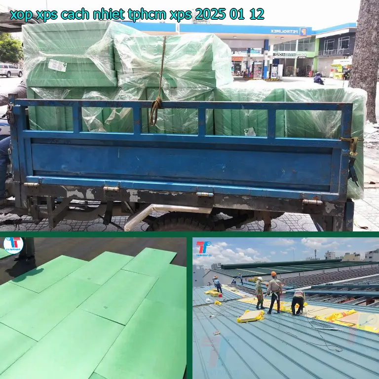 Ngày sản xuất xốp XPS cách nhiệt TpHCM XPS: 2025-01-12