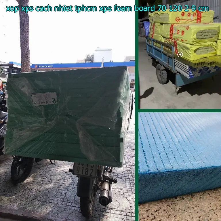 Kích thước xốp XPS cách nhiệt TpHCM XPS Foam Board: 70*120*2.9 cm Kích thước xốp XPS cách nhiệt TpHCM XPS Foam Board: 70*120*2.9 cm