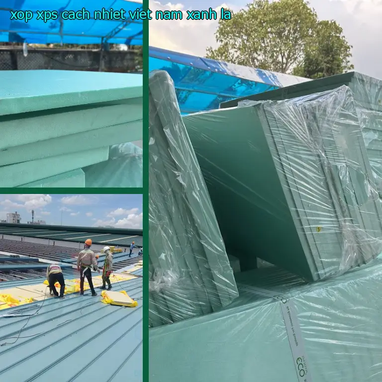 Màu sắc xốp XPS cách nhiệt Việt Nam: Xanh lá Màu sắc xốp XPS cách nhiệt Việt Nam: Xanh lá