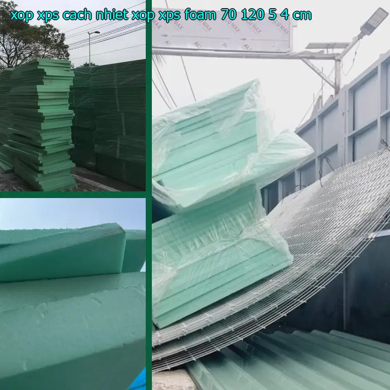 Kích thước xốp XPS cách nhiệt Xốp XPS Foam: 70*120*5.4 cm Kích thước xốp XPS cách nhiệt Xốp XPS Foam: 70*120*5.4 cm
