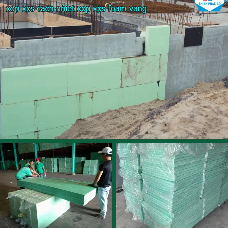 Màu sắc xốp XPS cách nhiệt Xốp XPS Foam: Vàng Màu sắc xốp XPS cách nhiệt Xốp XPS Foam: Vàng