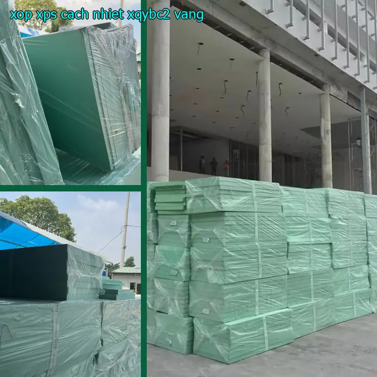Màu sắc xốp XPS cách nhiệt XQYBC2: Vàng Màu sắc xốp XPS cách nhiệt XQYBC2: Vàng