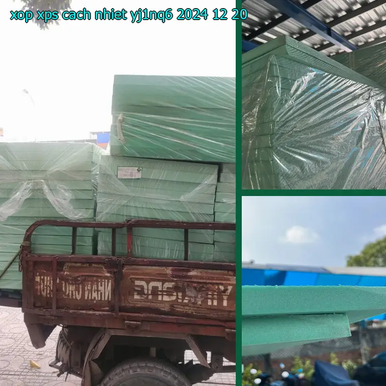 Ngày sản xuất xốp XPS cách nhiệt YJ1NQ6: 2024-12-20