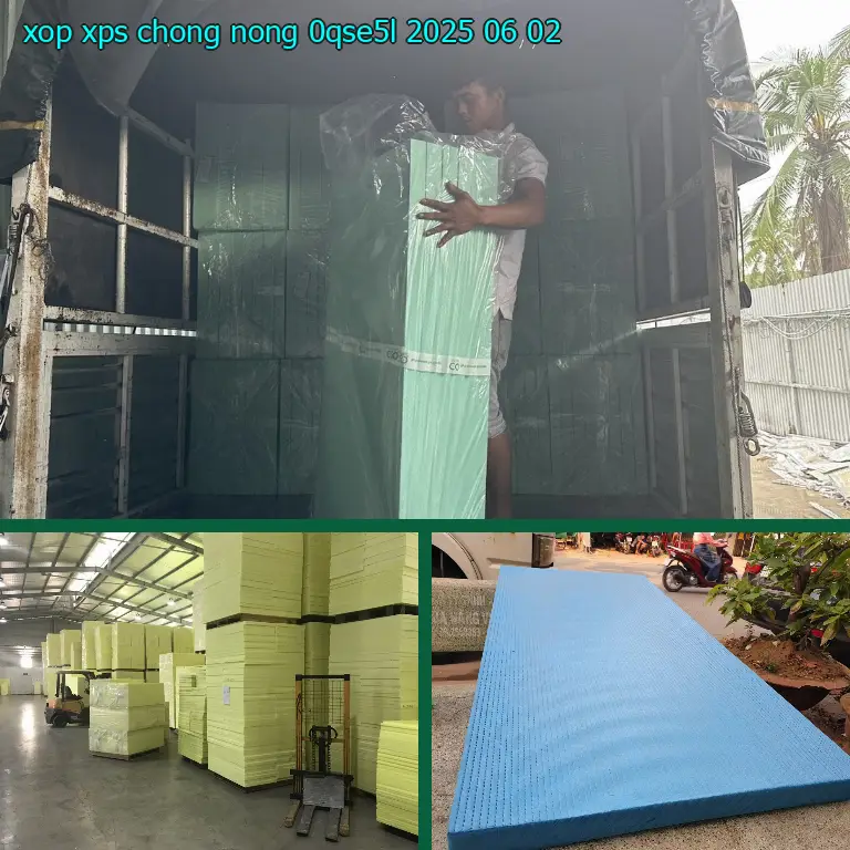 Ngày sản xuất xốp XPS chống nóng 0QSE5L: 2025-06-02 Ngày sản xuất xốp XPS chống nóng 0QSE5L: 2025-06-02