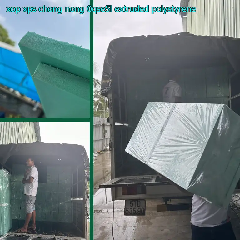 Chất liệu xốp XPS chống nóng 0QSE5L: Extruded Polystyrene Chất liệu xốp XPS chống nóng 0QSE5L: Extruded Polystyrene