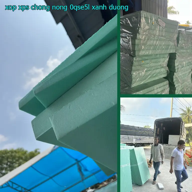 Màu sắc xốp XPS chống nóng 0QSE5L: Xanh dương Màu sắc xốp XPS chống nóng 0QSE5L: Xanh dương