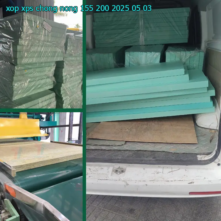 Ngày sản xuất xốp XPS chống nóng 155.200₫: 2025-05-03 Ngày sản xuất xốp XPS chống nóng 155.200₫: 2025-05-03
