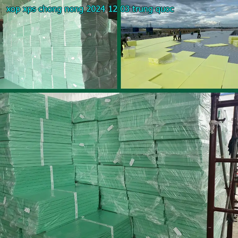 Xuất xứ xốp XPS chống nóng 2024-12-03: Trung Quốc
