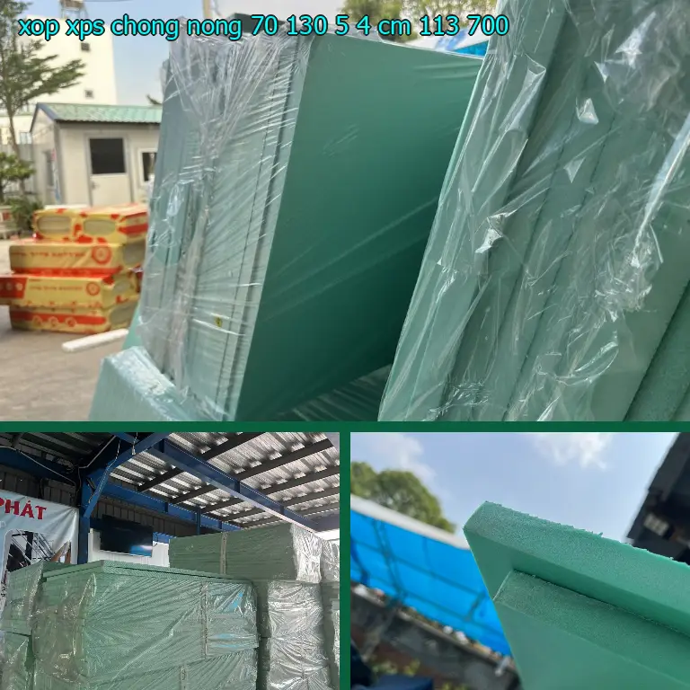 Giá xốp XPS chống nóng 70*130*5.4 cm: 113.700₫