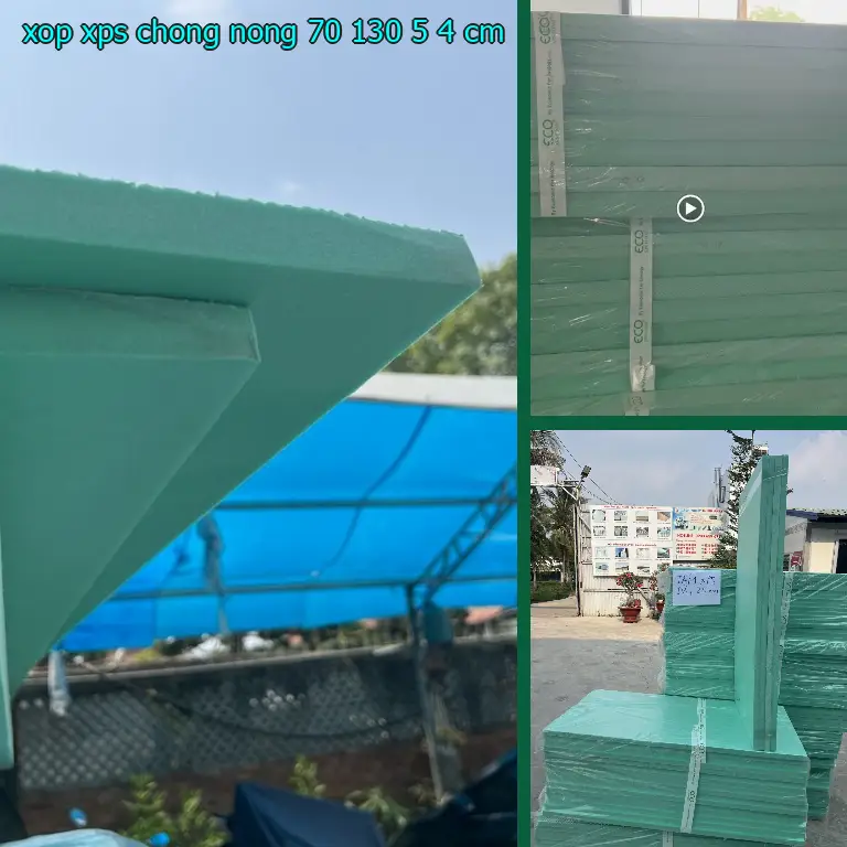 Xốp XPS chống nóng 70*130*5.4 cm