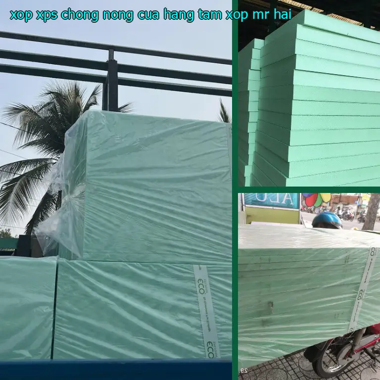 Xốp XPS chống nóng Cửa hàng tấm xốp Mr.HẢI