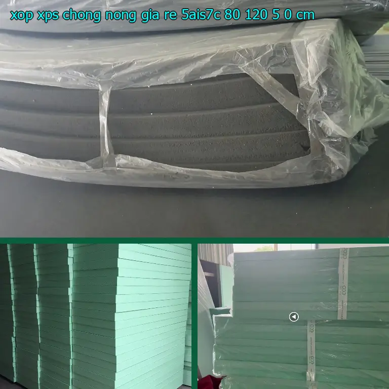 Kích thước xốp XPS chống nóng giá rẻ 5AIS7C: 80*120*5.0 cm Kích thước xốp XPS chống nóng giá rẻ 5AIS7C: 80*120*5.0 cm