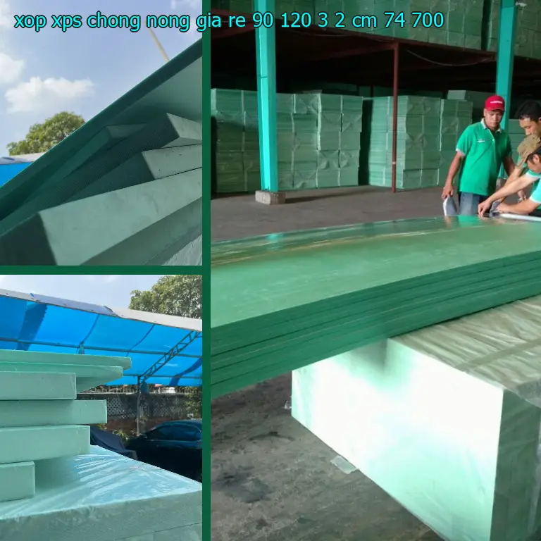 Đơn giá xốp XPS chống nóng giá rẻ 90*120*3.2 cm: 74.700₫