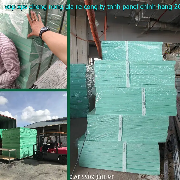 Ngày sản xuất xốp XPS chống nóng giá rẻ Công ty TNHH Panel Chính Hãng: 2025-04-26