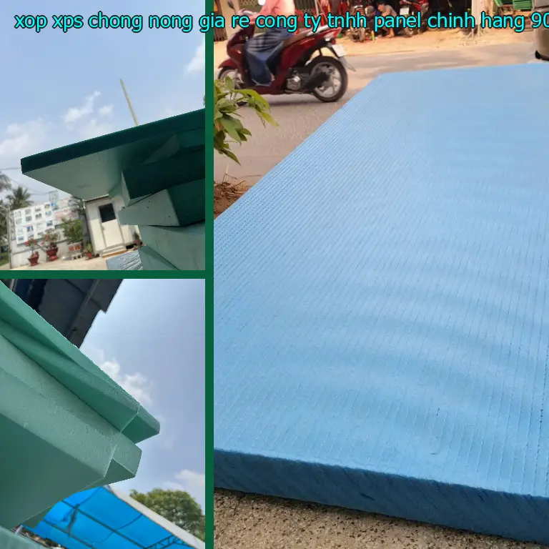 Kích thước xốp XPS chống nóng giá rẻ Công ty TNHH Panel Chính Hãng: 90*150*3.1 cm