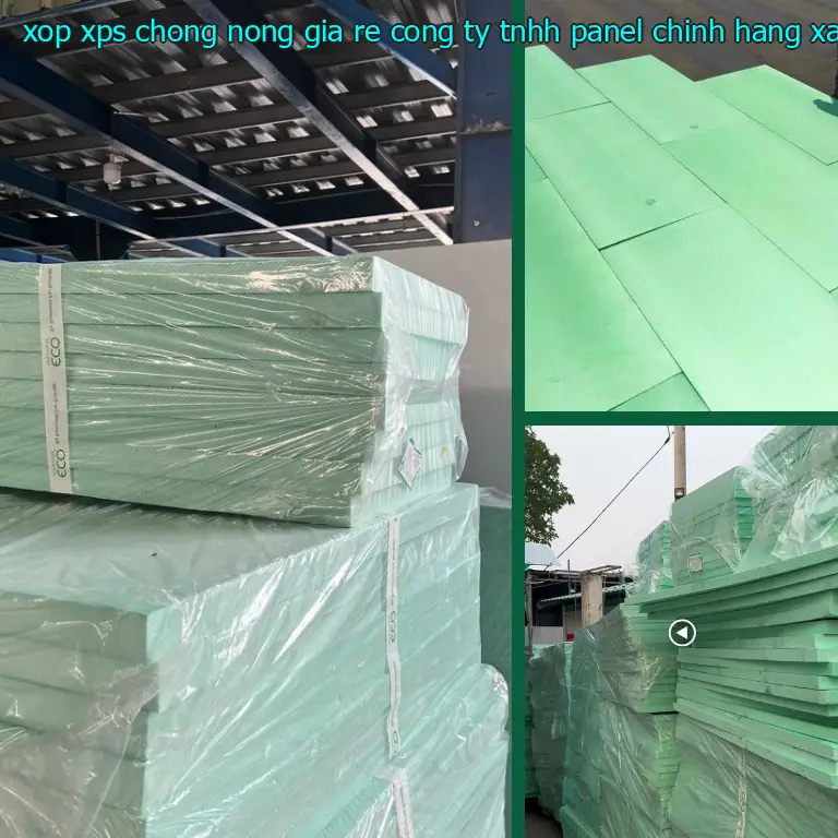 Màu sắc xốp XPS chống nóng giá rẻ Công ty TNHH Panel Chính Hãng: Xanh dương