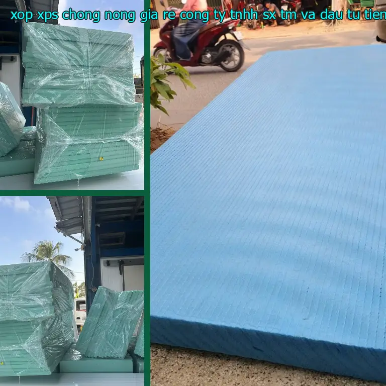 Nhà sản xuất xốp XPS chống nóng giá rẻ Công ty TNHH SX TM và đầu tư Tiến Phong: Công ty TNHH SX TM và đầu tư Tiến Phong