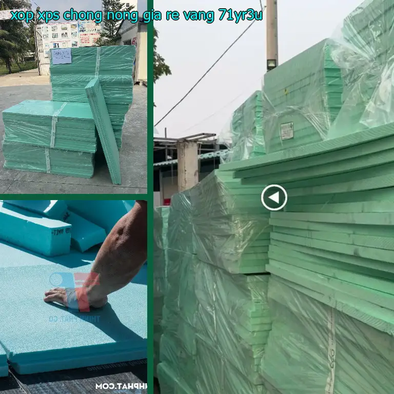 Model xốp XPS chống nóng giá rẻ Vàng: 71YR3U