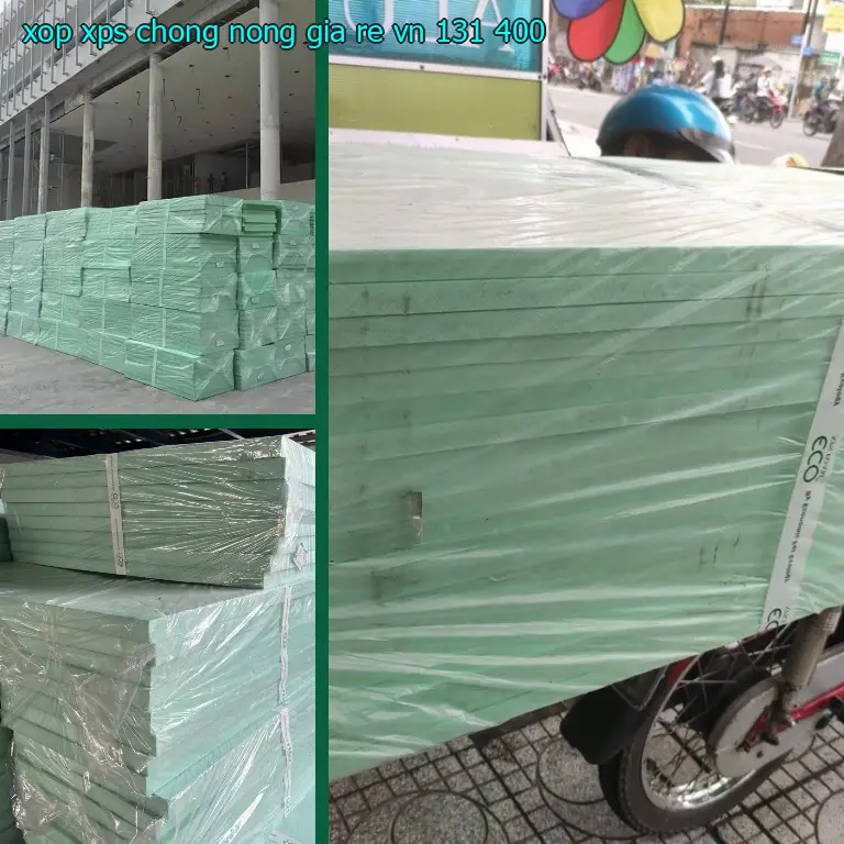 Đơn giá xốp XPS chống nóng giá rẻ VN: 131.400₫