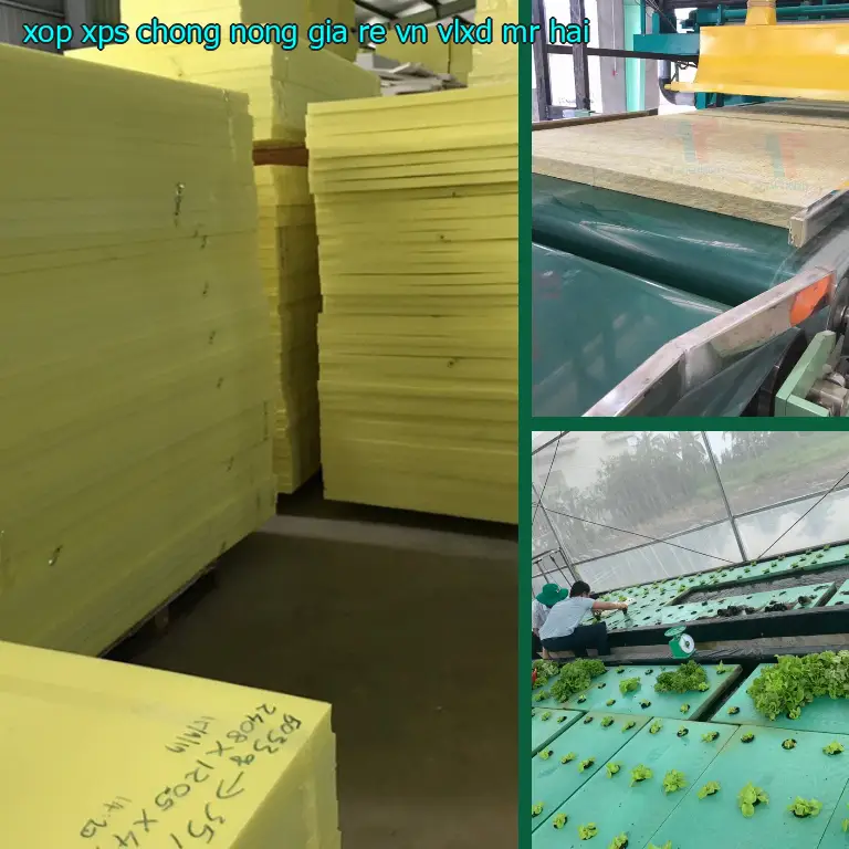 Nhà cung cấp xốp XPS chống nóng giá rẻ VN: VLXD Mr.HẢI