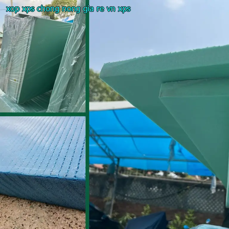 Chất liệu xốp XPS chống nóng giá rẻ VN: XPS