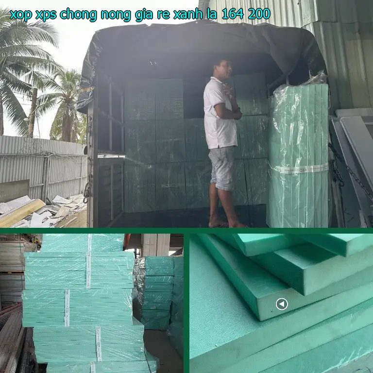 Giá xốp XPS chống nóng giá rẻ Xanh lá: 164.200₫