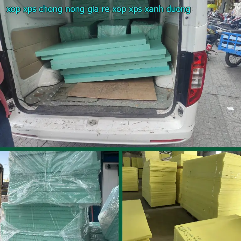 Màu sắc xốp XPS chống nóng giá rẻ Xốp XPS: Xanh dương Màu sắc xốp XPS chống nóng giá rẻ Xốp XPS: Xanh dương