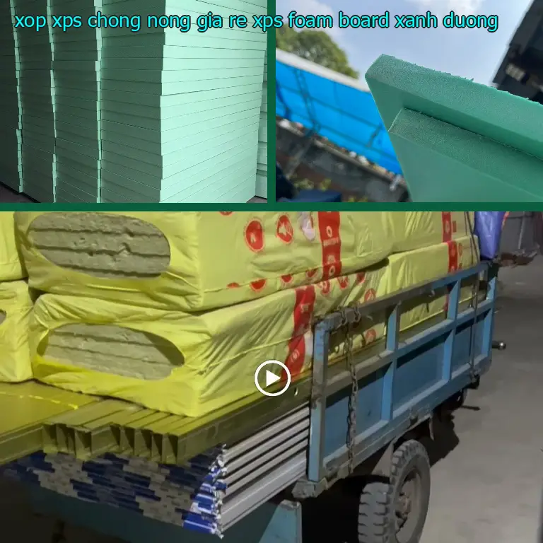 Màu sắc xốp XPS chống nóng giá rẻ XPS Foam Board: Xanh dương Màu sắc xốp XPS chống nóng giá rẻ XPS Foam Board: Xanh dương