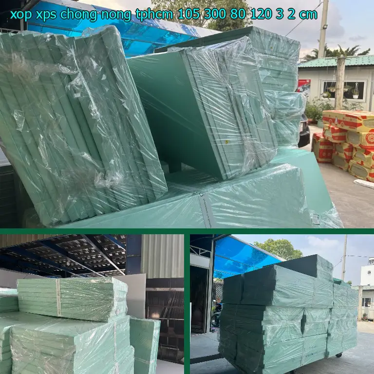 Kích thước xốp XPS chống nóng TpHCM 105.300₫: 80*120*3.2 cm Kích thước xốp XPS chống nóng TpHCM 105.300₫: 80*120*3.2 cm