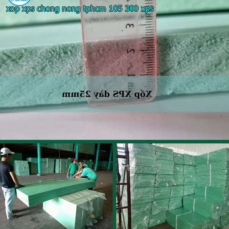 Chất liệu xốp XPS chống nóng TpHCM 105.300₫: XPS Chất liệu xốp XPS chống nóng TpHCM 105.300₫: XPS
