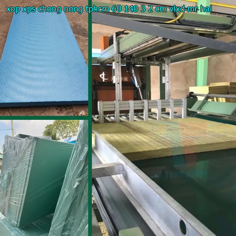 Nhà cung cấp xốp XPS chống nóng TpHCM 60*140*3.2 cm: VLXD Mr.HẢI