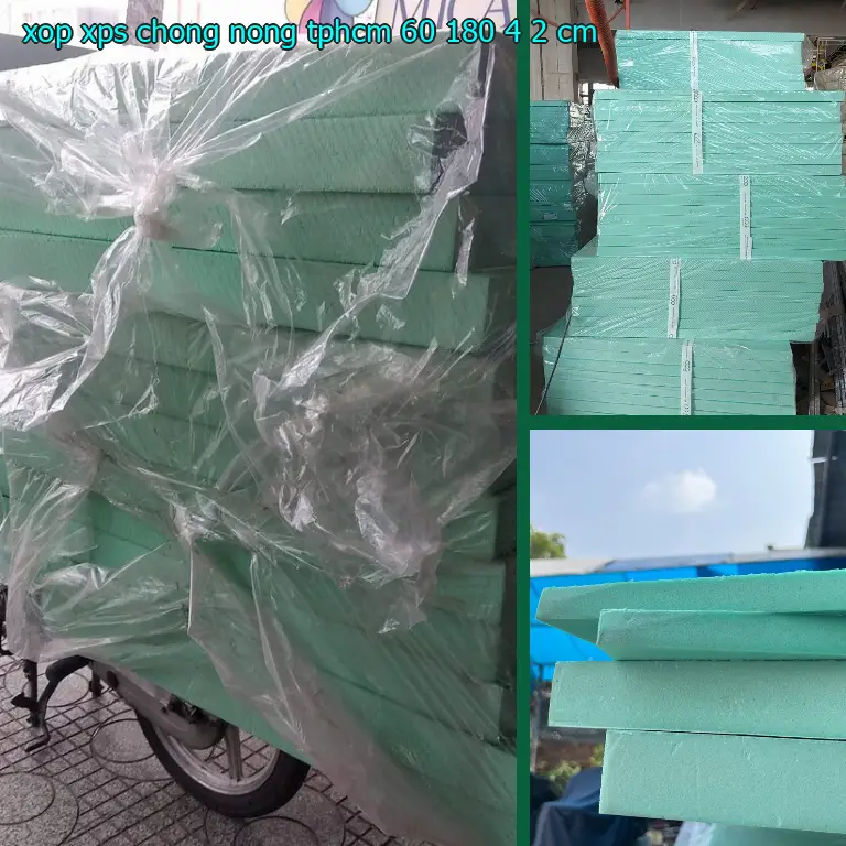 Xốp XPS chống nóng TpHCM 60*180*4.2 cm