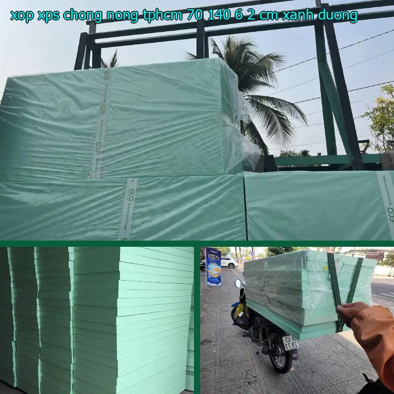 Màu sắc xốp XPS chống nóng TpHCM 70*140*6.2 cm: Xanh dương Màu sắc xốp XPS chống nóng TpHCM 70*140*6.2 cm: Xanh dương
