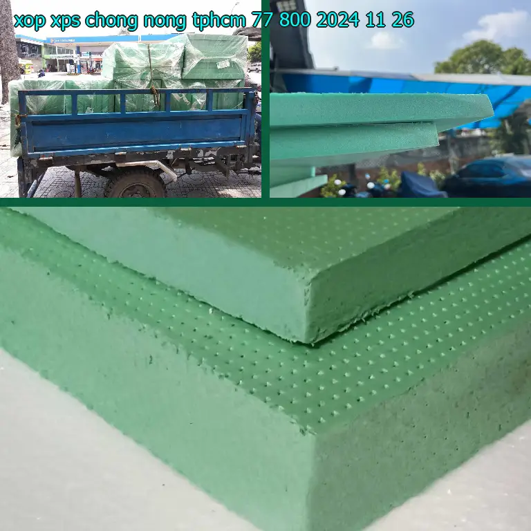 Ngày sản xuất xốp XPS chống nóng TpHCM 77.800₫: 2024-11-26 Ngày sản xuất xốp XPS chống nóng TpHCM 77.800₫: 2024-11-26