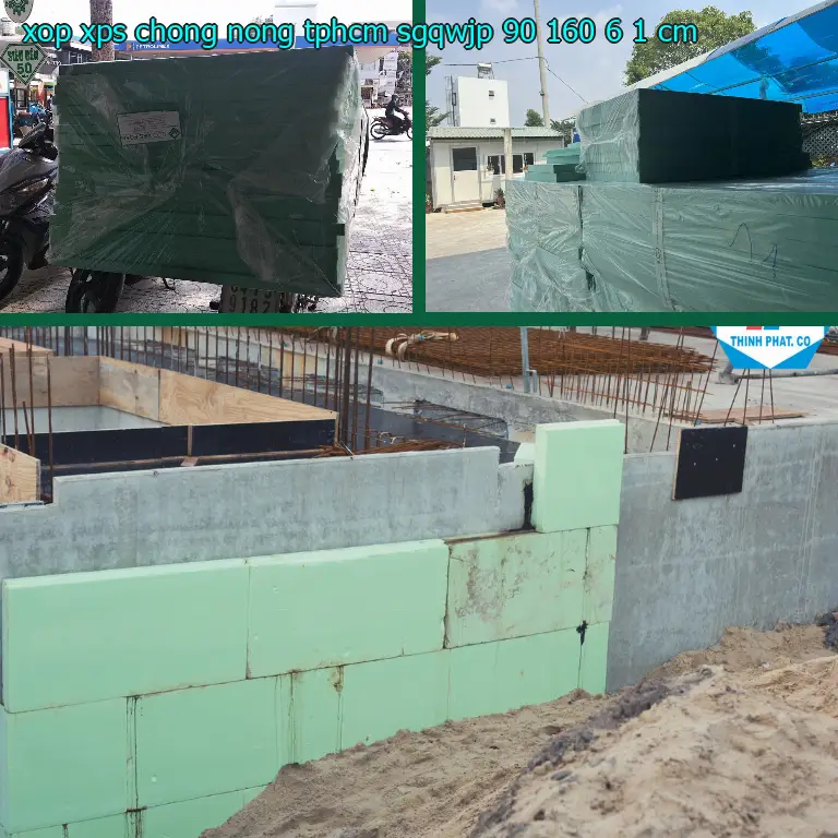 Kích thước xốp XPS chống nóng TpHCM SGQWJP: 90*160*6.1 cm Kích thước xốp XPS chống nóng TpHCM SGQWJP: 90*160*6.1 cm
