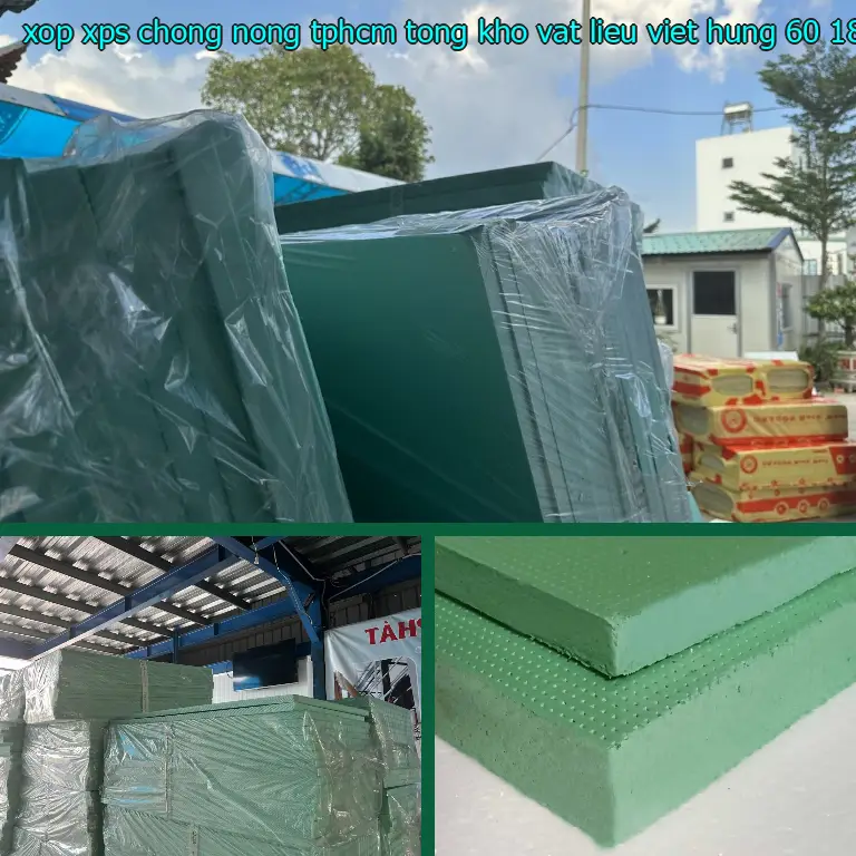 Kích thước xốp XPS chống nóng TpHCM Tổng kho vật liệu Việt Hưng: 60*180*6.6 cm Kích thước xốp XPS chống nóng TpHCM Tổng kho vật liệu Việt Hưng: 60*180*6.6 cm