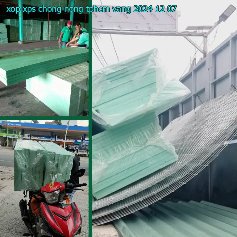 Ngày sản xuất xốp XPS chống nóng TpHCM Vàng: 2024-12-07