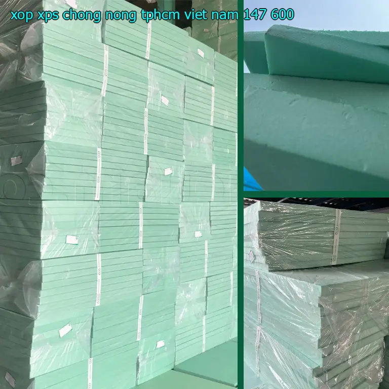 Đơn giá xốp XPS chống nóng TpHCM Viet Nam: 147.600₫