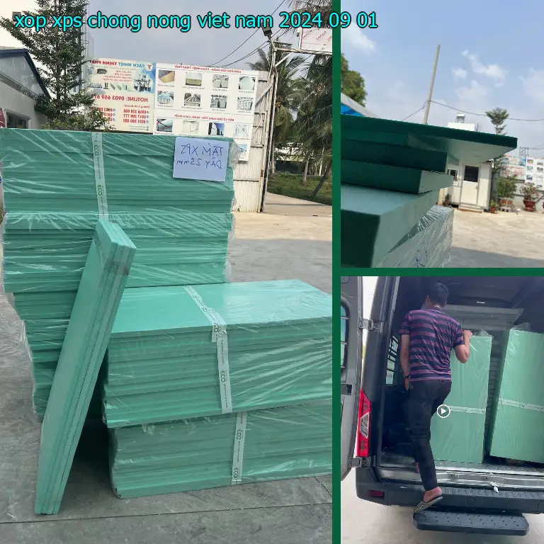 Ngày sản xuất xốp XPS chống nóng Việt Nam: 2024-09-01 Ngày sản xuất xốp XPS chống nóng Việt Nam: 2024-09-01