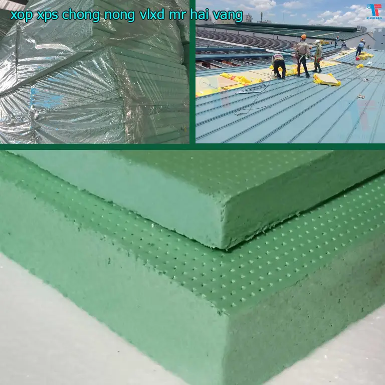 Màu sắc xốp XPS chống nóng VLXD Mr.HẢI: Vàng Màu sắc xốp XPS chống nóng VLXD Mr.HẢI: Vàng