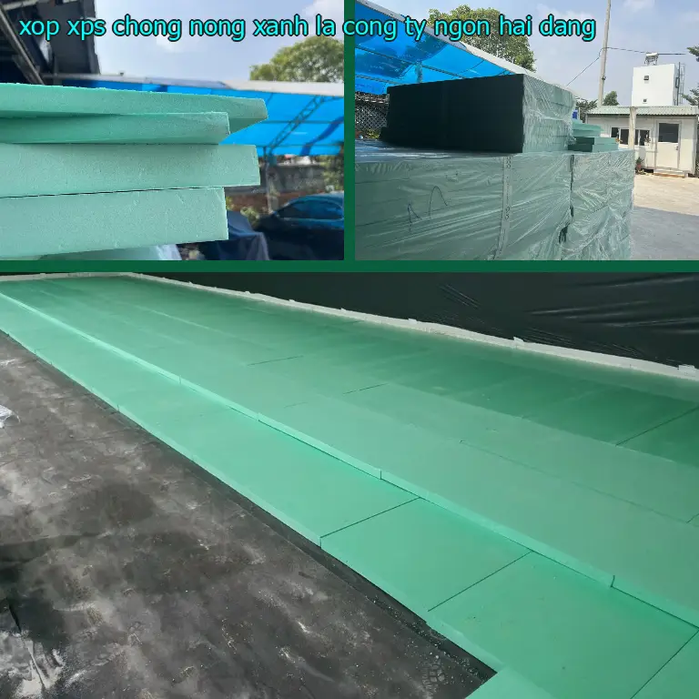 Nhà cung cấp xốp XPS chống nóng Xanh lá: Công ty Ngọn Hải Đăng