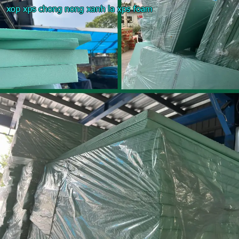 Danh mục xốp XPS chống nóng Xanh lá: XPS Foam