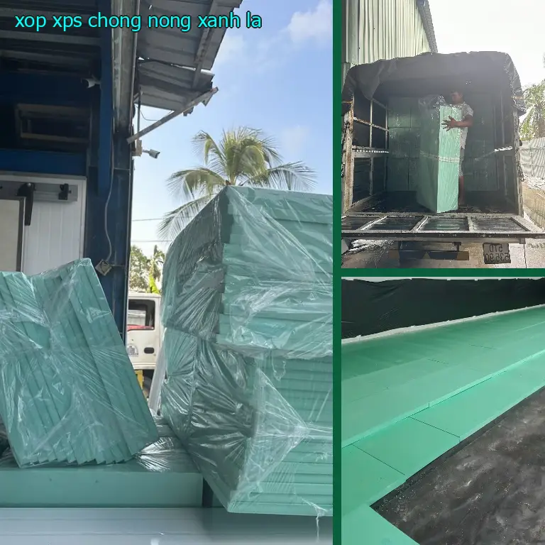 Xốp XPS chống nóng Xanh lá