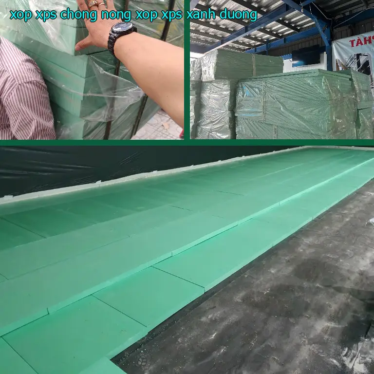 Màu sắc xốp XPS chống nóng Xốp XPS: Xanh dương Màu sắc xốp XPS chống nóng Xốp XPS: Xanh dương