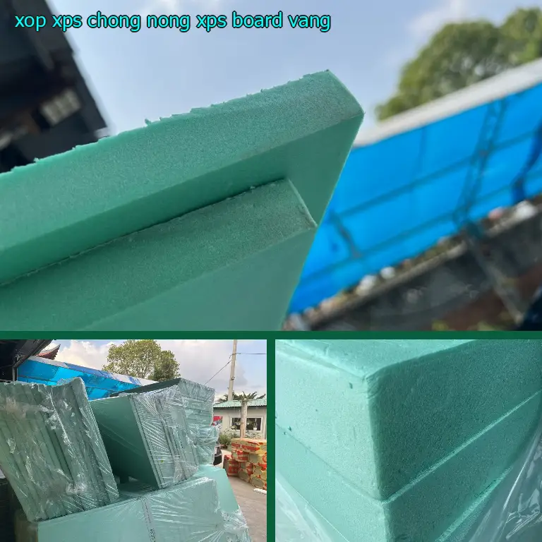 Màu sắc xốp XPS chống nóng XPS Board: Vàng Màu sắc xốp XPS chống nóng XPS Board: Vàng