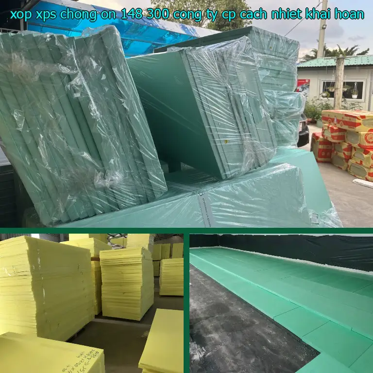 Nhà sản xuất xốp XPS chống ồn 148.300₫: Công ty CP cách nhiệt Khải Hoàn Nhà sản xuất xốp XPS chống ồn 148.300₫: Công ty CP cách nhiệt Khải Hoàn