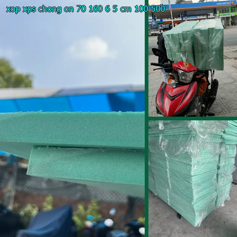 Đơn giá xốp XPS chống ồn 70*160*6.5 cm: 100.500₫ Đơn giá xốp XPS chống ồn 70*160*6.5 cm: 100.500₫