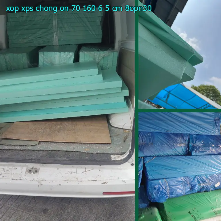 Model xốp XPS chống ồn 70*160*6.5 cm: 8OPN30 Model xốp XPS chống ồn 70*160*6.5 cm: 8OPN30