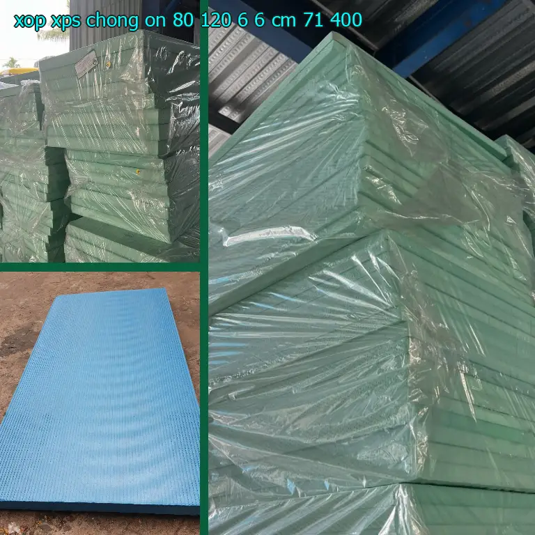 Đơn giá xốp XPS chống ồn 80*120*6.6 cm: 71.400₫ Đơn giá xốp XPS chống ồn 80*120*6.6 cm: 71.400₫