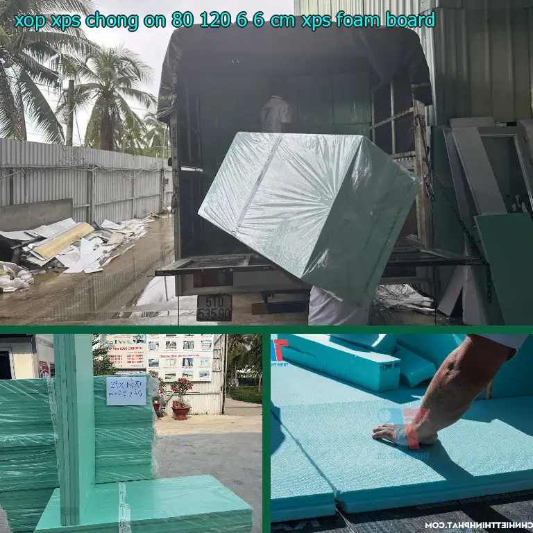 Danh mục xốp XPS chống ồn 80*120*6.6 cm: XPS Foam Board Danh mục xốp XPS chống ồn 80*120*6.6 cm: XPS Foam Board